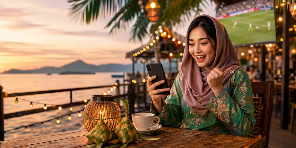 Pemain dari Sabah mengakses platform hiburan 70300 semasa perayaan